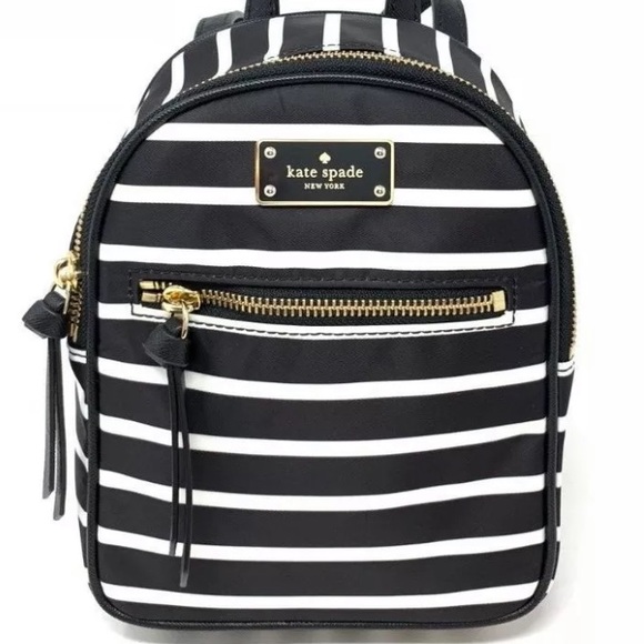 ➕ kate Spade Mini Bradley Wilson Backpack stripe - Picture 7 of 8
